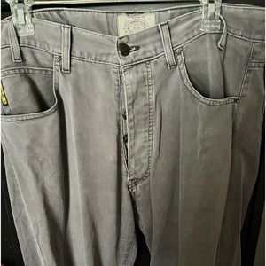 Armani Men’s lightweight grey corduroy jeans. 34 x 30